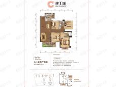 建工城02户型户型图